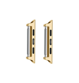 Apple Watch Tilbehør | Apple Watch - 316L 2.0 Stål Adapter Stifter | 2 Stk. - Guld - DELUXECOVERS.DK