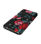 iPhone XS Max | iPhone XS Max - Verdenatura Floral Flower Cover - Red Rose - DELUXECOVERS.DK