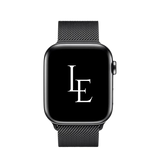 Apple Watch 38-42mm | Apple Watch (38/40/SE/41/42mm) - L'Empiri™ Milanese Loop - Sort - DELUXECOVERS.DK