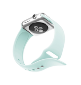 Apple Watch 38-42mm | Apple Watch (38/40/SE/41/42mm) - PRO+ Silikone Sportsrem - Turquoise - DELUXECOVERS.DK