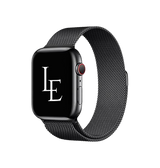 Apple Watch 42-49mm | Apple Watch (42/44/SE/45/46/49mm) - L'Empiri™ Milanese Loop - Sort - DELUXECOVERS.DK