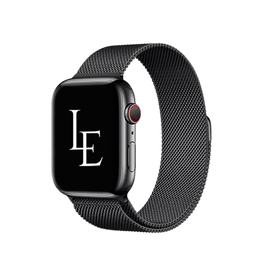 Apple Watch 38-42mm | Apple Watch (38/40/SE/41/42mm) - L'Empiri™ Milanese Loop - Sort - DELUXECOVERS.DK