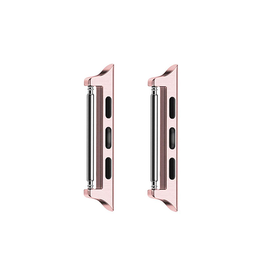Apple Watch Tilbehør | Apple Watch - 316L 2.0 Stål Adapter Stifter | 2 Stk. - Rose - DELUXECOVERS.DK