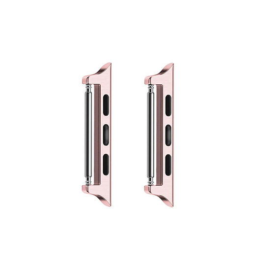 Apple Watch Tilbehør | Apple Watch - 316L 2.0 Stål Adapter Stifter | 2 Stk. - Rose - DELUXECOVERS.DK