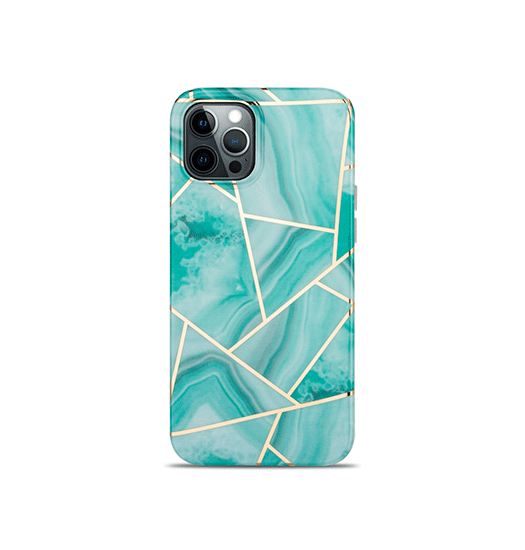iPhone 12 Pro Max | iPhone 12 Pro Max - DELUXE™ Marble  Silikone Cover - Bayside - DELUXECOVERS.DK
