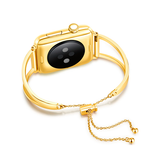 Apple Watch 38-42mm | Apple Watch (38/40/SE/41/42mm) - L'Empiri™ Dame Stål Rem - Guld - DELUXECOVERS.DK