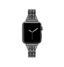 Apple Watch 38-42mm | Apple Watch (38/40/SE/41/42mm) - Koh-i-Noor Dame Urlænke - Sort - DELUXECOVERS.DK
