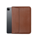 iPad Pro 11 (2021) | iPad Pro 11" (2022/2021) - Retro Diary Vegan Læder Sleeve - Vintage Brun - DELUXECOVERS.DK