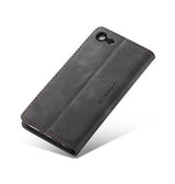 iPhone 6 / 6s | iPhone 6/6s - CaseMe™ Noble plånboksfodral i läder - Svart - DELUXECOVERS.SE