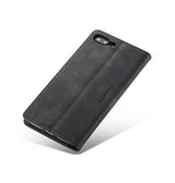 iPhone 7/8 Plus | iPhone 7/8 Plus - CaseMe™ Noble plånboksfodral i läder - Svart - DELUXECOVERS.SE