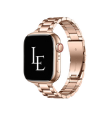Apple Watch 38-42mm | Apple Watch (38/40/SE/41/42mm) - L'Empiri™ Thin Stål Urlænke - Rosegold - DELUXECOVERS.DK