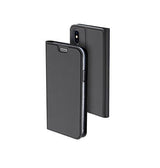 iPhone XS Max | iPhone XS Max - Vanquish Pro Series Flipcover Etui - Sort - DELUXECOVERS.DK