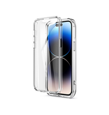iPhone 14 Pro | iPhone 14 Pro - DeLX™ Full 360° Silikone Cover - Gennemsigtig - DELUXECOVERS.DK