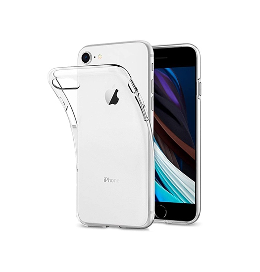 iPhone 7 / 8 / SE (2020/2022) | iPhone 7/8/SE(2020/2022) - DeLX™ Ultra Silikone Cover - Gennemsigtig - DELUXECOVERS.DK