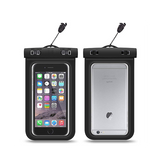 Mobilpose vandtæt | Vandtæt Mobilpose / Taske til iPhone & Mobil - Sort - DELUXECOVERS.DK