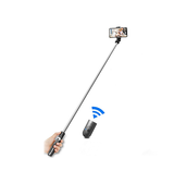 Mobil Tripod | Trådløs Mobil Tripod med Bluetooth Fjernbetjening – Sort - DeLX™ - DELUXECOVERS.DK
