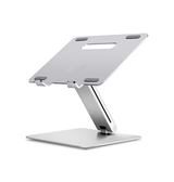 Laptop stander | LUX™ | Stander til Computer / MacBook - Ergonomisk - Sølv - DELUXECOVERS.DK