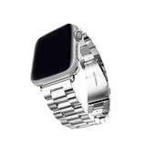 Apple Watch 38-42mm | Apple Watch (38/40/SE/41/42mm) - CNC Pro Rustfrit Stål Rem - Sølv - DELUXECOVERS.DK