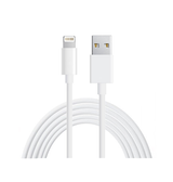 Kabel USB-A til Lightning | Lightning til USB-A | Oplade Data/Sync Kabel - Hvid - 2M - DELUXECOVERS.DK