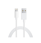 Kabel USB-A til Lightning | Lightning til USB-A | Oplade Data/Sync Kabel - Hvid - 1M - DELUXECOVERS.DK
