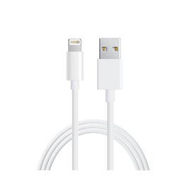 Kabel USB-A til Lightning | Lightning til USB-A | Oplade Data/Sync Kabel - Hvid - 1M - DELUXECOVERS.DK