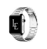 Apple Watch 42-49mm | Apple Watch (42/44/SE/45/46/49mm) - L'Empiri™ Premium 316L Stål Rem - Sølv - DELUXECOVERS.DK