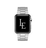 Apple Watch 38-42mm | Apple Watch (38/40/SE/41/42mm) - L'Empiri™ Premium 316L Stål Rem - Sølv - DELUXECOVERS.DK