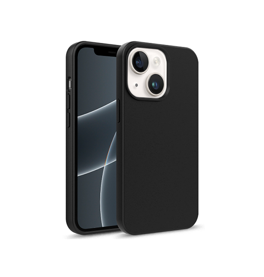 iPhone 13 Mini | iPhone 13 Mini - EcoCase™ 100% Plantebaseret Cover - Sort - DELUXECOVERS.DK