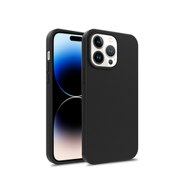 iPhone 14 Pro Max | iPhone 14 Pro Max - EcoCase™ 100% Plantebaseret Cover - Sort - DELUXECOVERS.DK