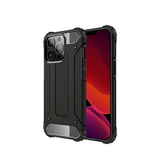 iPhone 13 Pro | iPhone 13 Pro - ARMOR-HV™ Stødsikkert Håndværker Cover - Sort - DELUXECOVERS.DK