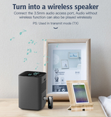Bluetooth-mottagare | NX-Tech™ | Bluetooth Ljudmottagare - AUX 3.5mm - Svart - DELUXECOVERS.SE