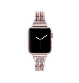Apple Watch 38-42mm | Apple Watch (38/40/SE/41/42mm) - Koh-i-Noor Dame Urlænke - Rose - DELUXECOVERS.DK