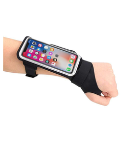 iPhone Løbeudstyr | iPhone XR - NX Løbearmbånd Holder til Håndleddet - Sort - DELUXECOVERS.DK