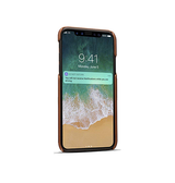 iPhone XR | iPhone XR - NX Design™ Læder Cover M. Kortholder - Brun - DELUXECOVERS.DK