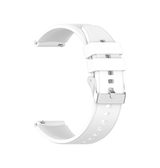 Urremme 22mm | 22mm - ACTIVE™ Velo Silikone Rem - Hvid - DELUXECOVERS.DK