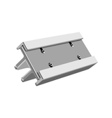 Laptop stander | LUX™ | Vertikal Aluminum Stander til Laptop / MacBook - Sølv - DELUXECOVERS.DK