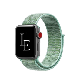 Apple Watch 42-49mm | Apple Watch (42/44/SE/45/46/49mm) - L'Empiri™ Nylon Velcro Rem - Grøn - DELUXECOVERS.DK
