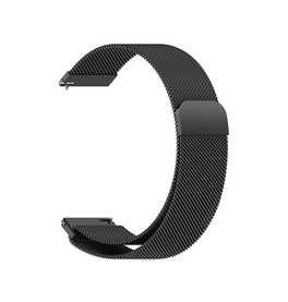 Urremme 22mm | 22mm - L'Empiri™ Milanese Loop / Rem - Sort - DELUXECOVERS.DK
