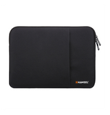 Macbook Sleeve | MacBook Pro, Air, Neo 13" - HAWEEL™ Enkla Sleeve med frontlomme - Sort - DELUXECOVERS.DK