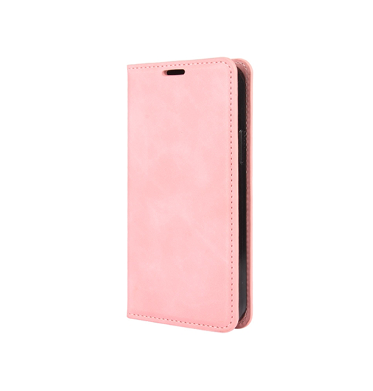 iPhone 11 | iPhone 11 - Soft Power™ Flip Læder Etui / Pung - Lyserød - DELUXECOVERS.DK