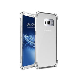 Samsung Galaxy S8+ | Samsung Galaxy S8+ (Plus) - Silent Stødsikker Silikone Cover - Gennemsigtig - DELUXECOVERS.DK