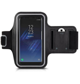 Samsung løbeudstyr | Samsung Galaxy S7 Edge - 4Run Fitness / Løbearmbånd - Sort - DELUXECOVERS.DK