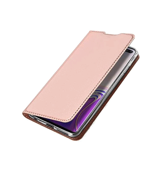 Samsung Galaxy S10 | Samsung Galaxy S10 - Vanquish Pro Series Flipcover Etui - Rose - DELUXECOVERS.DK