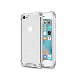 iPhone 7 / 8 / SE (2020/2022) | iPhone 7/8/SE(2020/2022) - Silent Stødsikker Silikone Cover - Gennemsigtig - DELUXECOVERS.DK