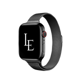 Apple Watch 38-42mm | Apple Watch (38/40/SE/41/42mm) - L'Empiri™ Milanese Thin Loop - Sort - DELUXECOVERS.DK