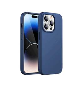 iPhone 13 Pro | iPhone 13 Pro - Deluxe™ Soft Touch Silikone Cover - Blå - DELUXECOVERS.DK