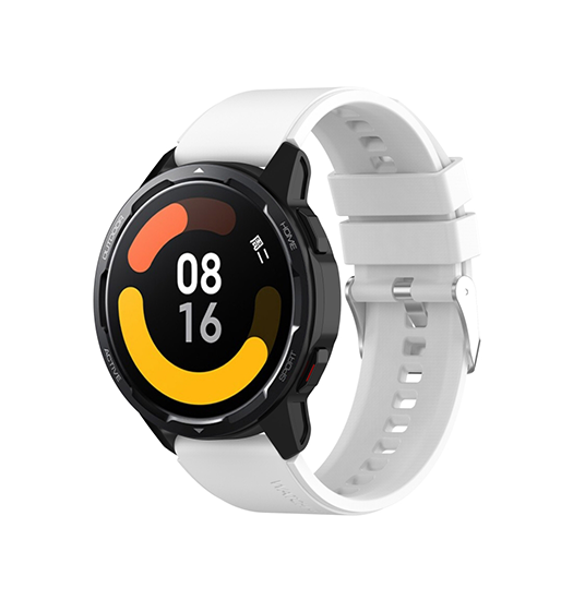 Samsung Galaxy Watch 4 | Samsung Galaxy Watch 4 -  ACTIVE™ Velo Silikone Rem - Hvid - DELUXECOVERS.DK