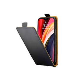 iPhone 13 Pro | iPhone 13 Pro - Diary Vertikal Læder FlipCover Etui - Sort - DELUXECOVERS.DK