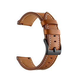 Garmin Vivoactive 4 | Garmin Vivoactive 4 - Deluxe™ Honor Ægte Læder Rem - Brun - DELUXECOVERS.DK