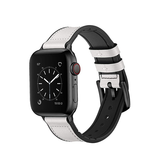 Apple Watch 42-49mm | Apple Watch (42/44/SE/45/46/49mm) - Milano Vegan Læder Rem - Hvid - DELUXECOVERS.DK